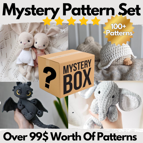 Mystery Crochet Pattern Box - 100+ Patterns