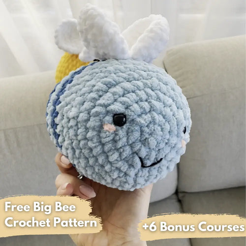 Cute Bee Crochet Pattern (Free Today)