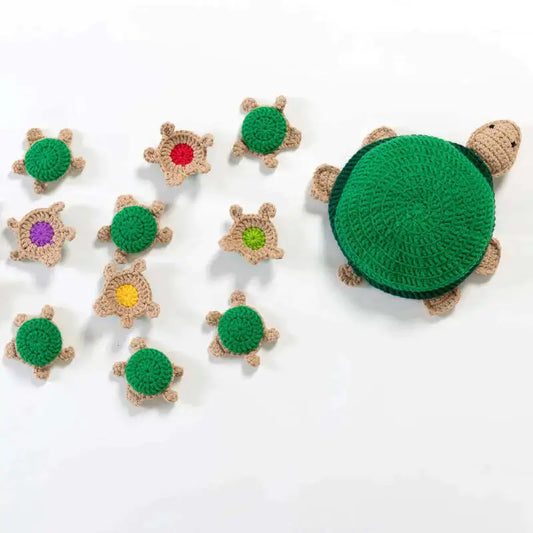 Memory Match Turtles Crochet Pattern